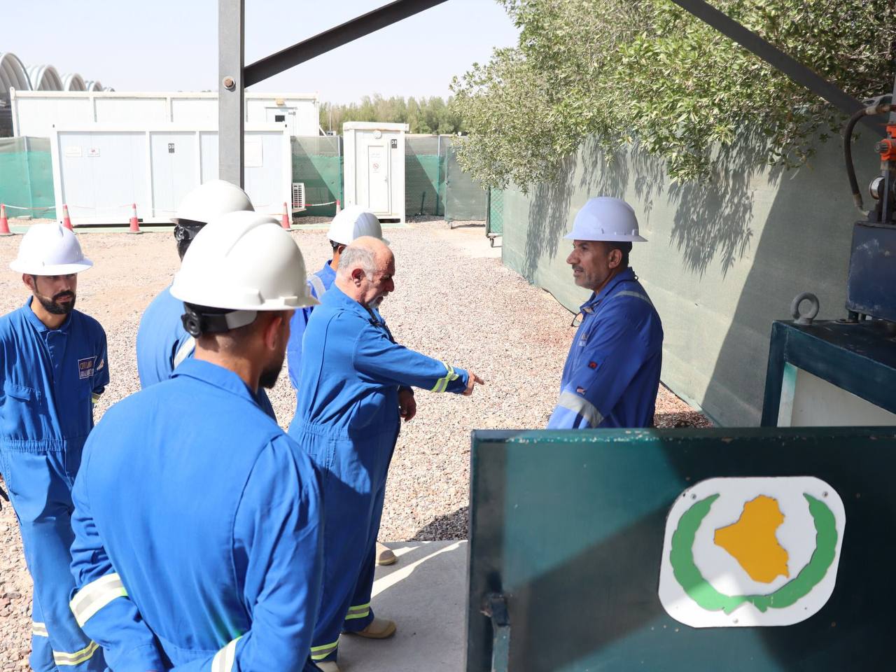 Basra Gas Company Team Visits Civi Land Company’s Hazardous Chemical Waste Treatment Center