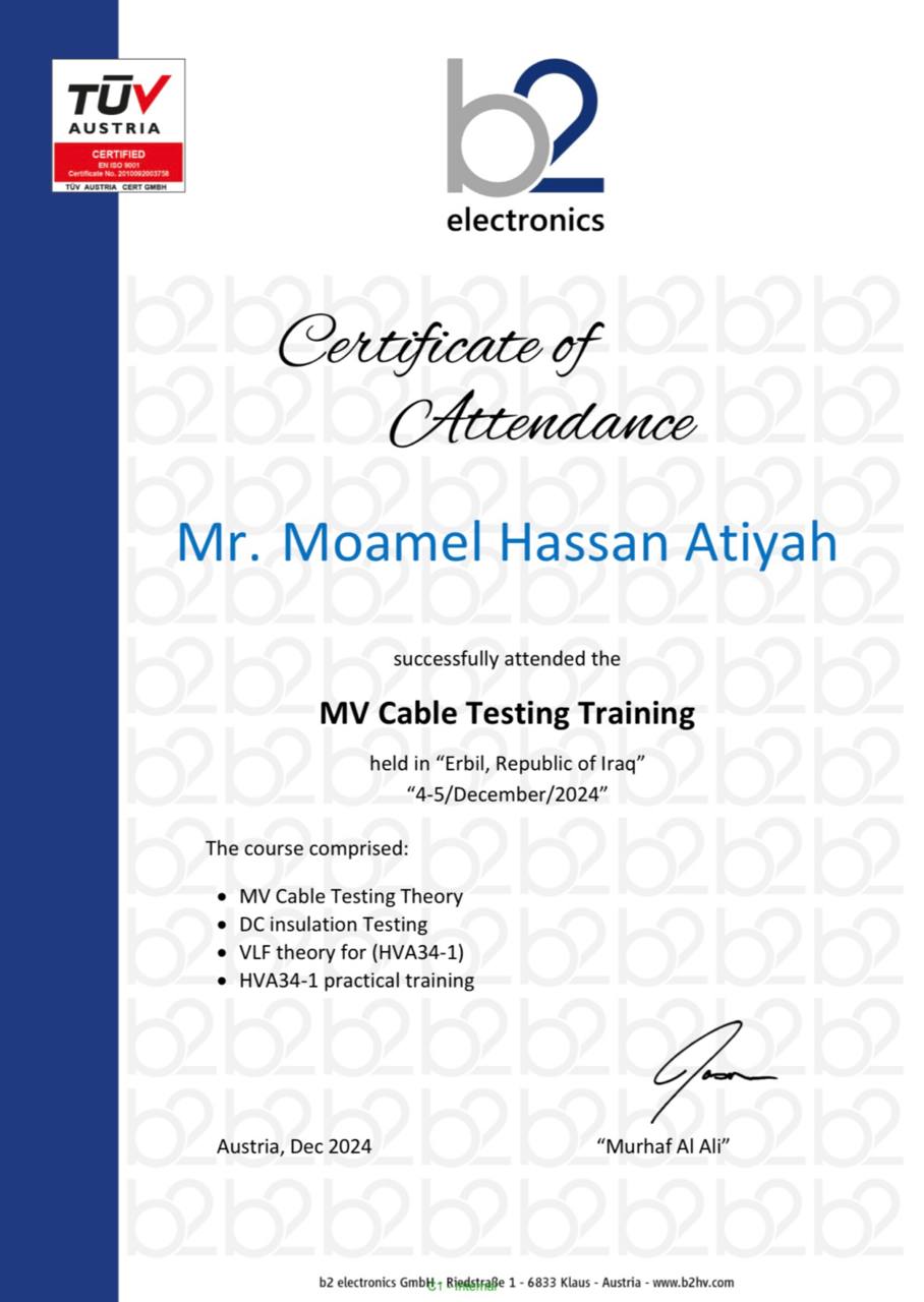 VLF Training to Civi Land Team by b2 Electronics Co.