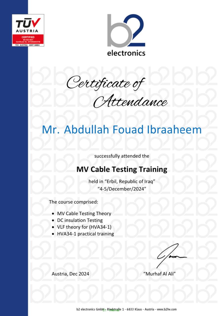 VLF Training to Civi Land Team by b2 Electronics Co.