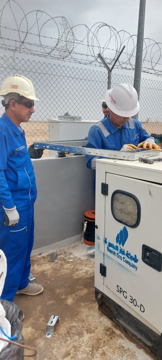 Inspection  and cabling works for generators at BGC BNGL OPF1  & OPF2