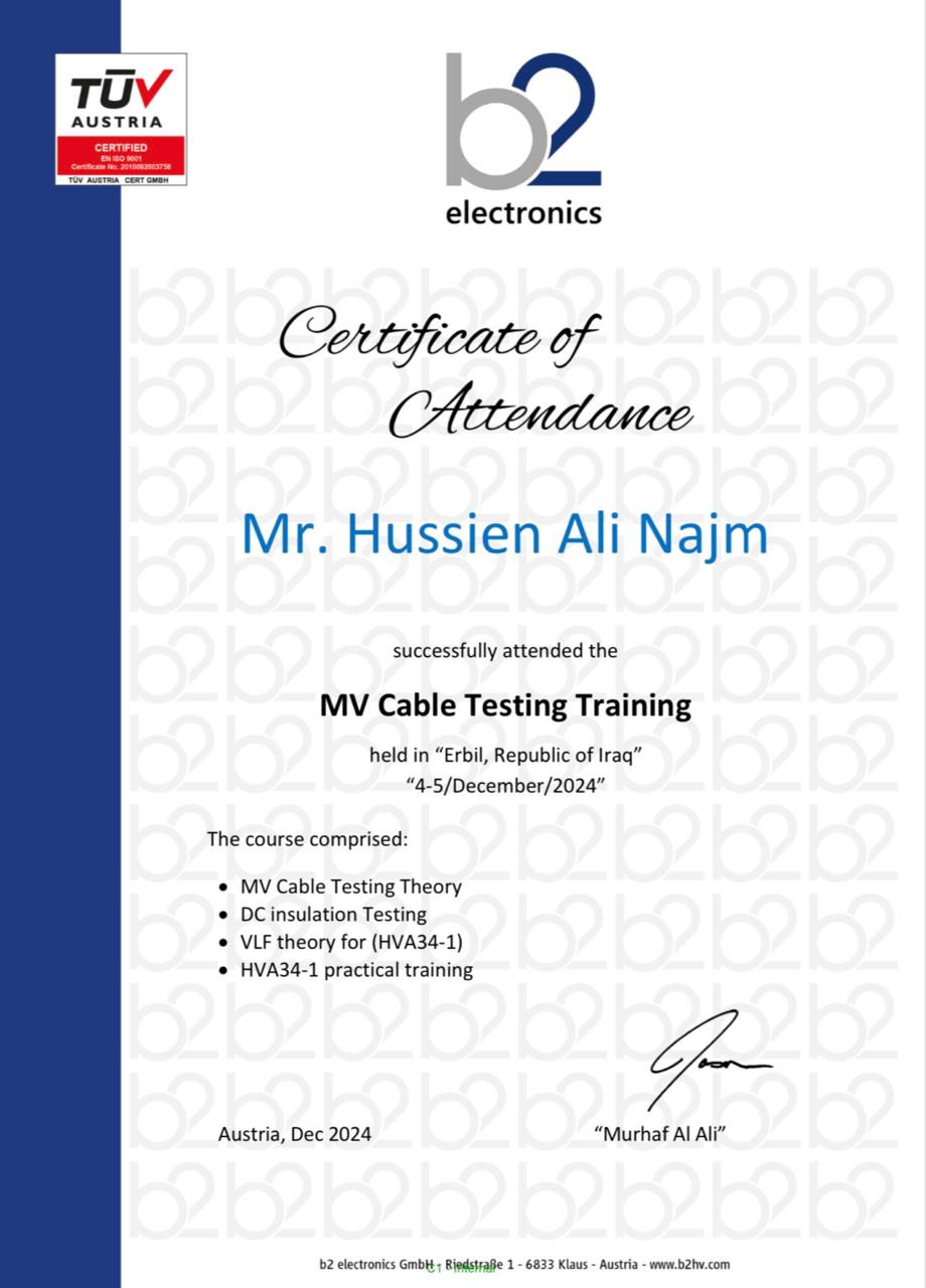 VLF Training to Civi Land Team by b2 Electronics Co.