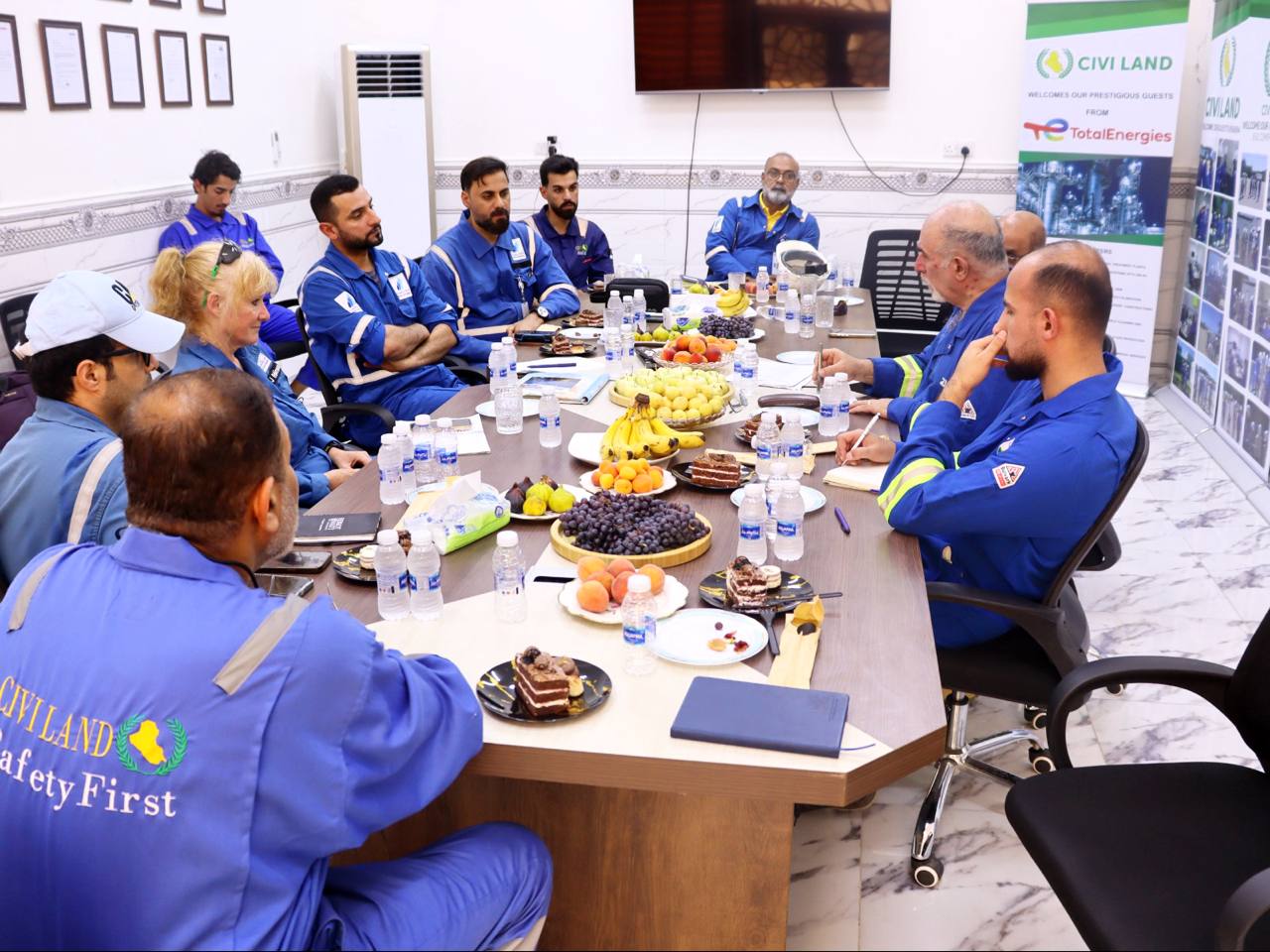 Basra Gas Company Team Visits Civi Land Company’s Hazardous Chemical Waste Treatment Center