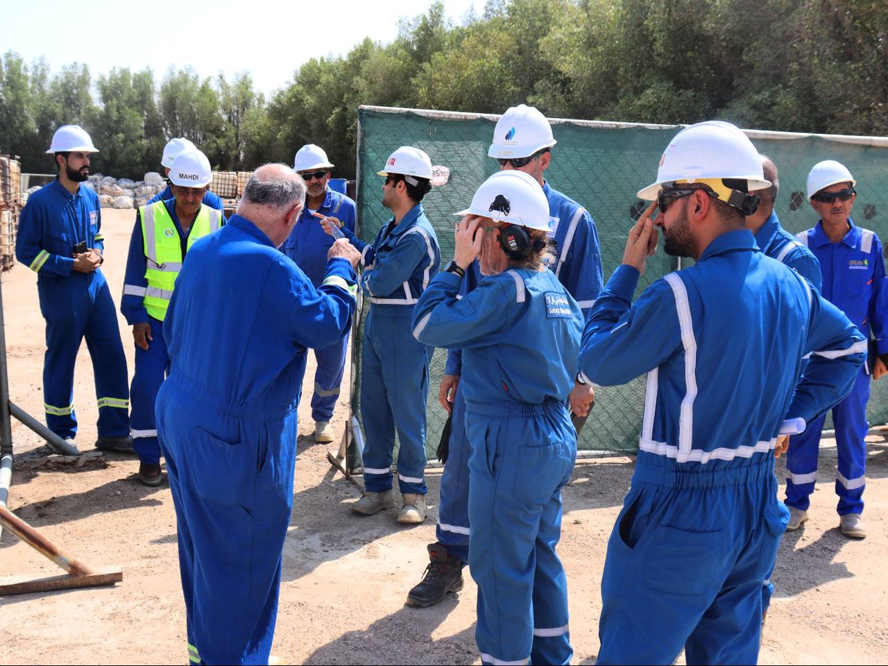Basra Gas Company Team Visits Civi Land Company’s Hazardous Chemical Waste Treatment Center